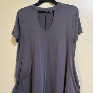 Zenana Outfitters Gray Women's Top